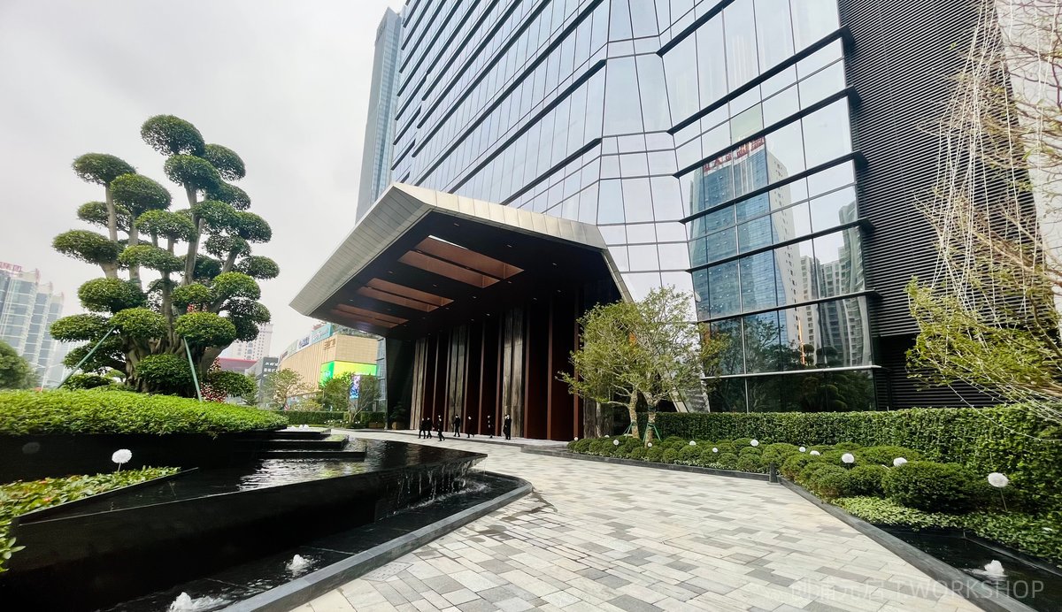 华润南宁香格里拉酒店前场景观景观设计-6-创浦元启
