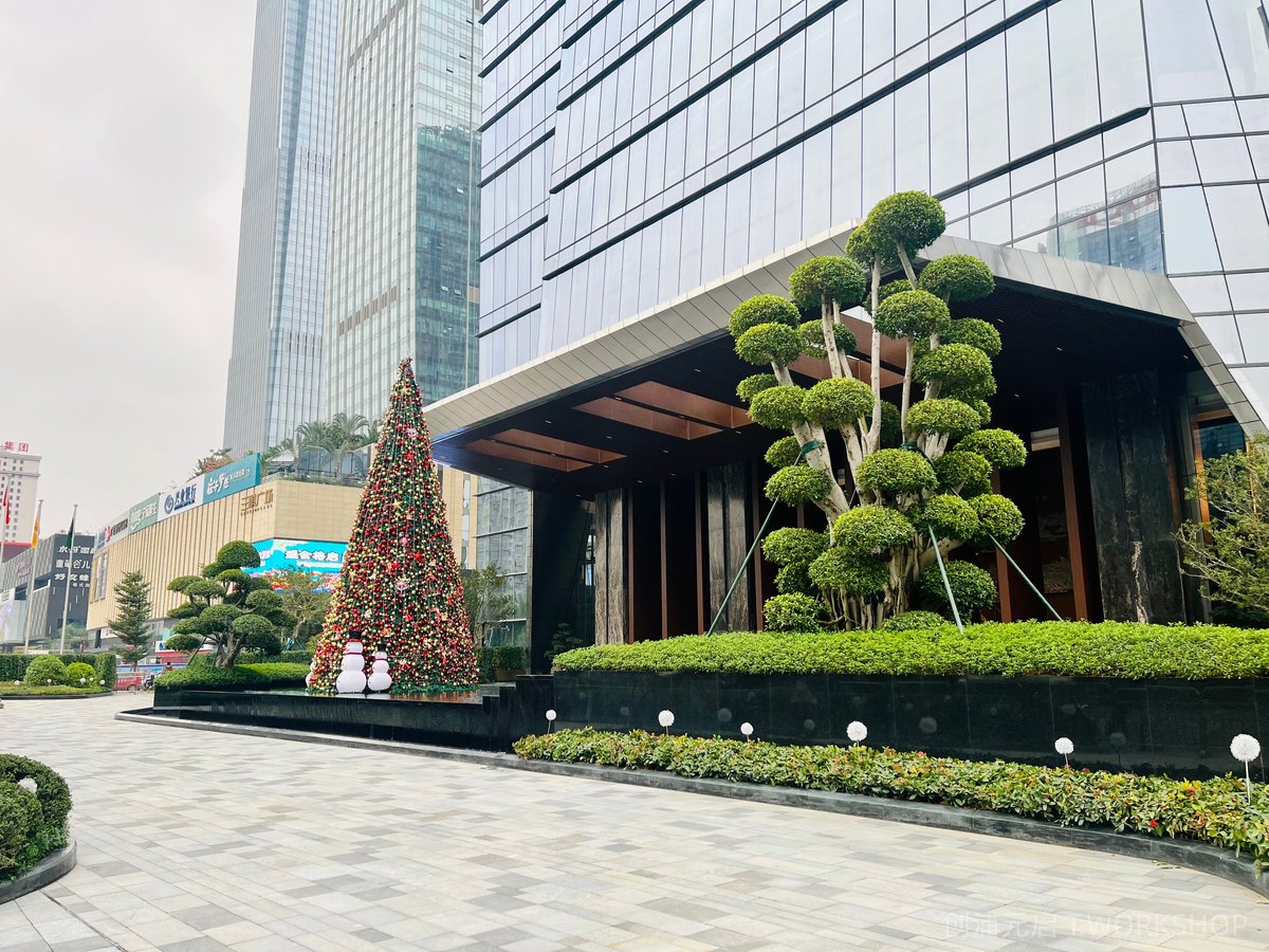 华润南宁香格里拉酒店前场景观景观设计-8-创浦元启