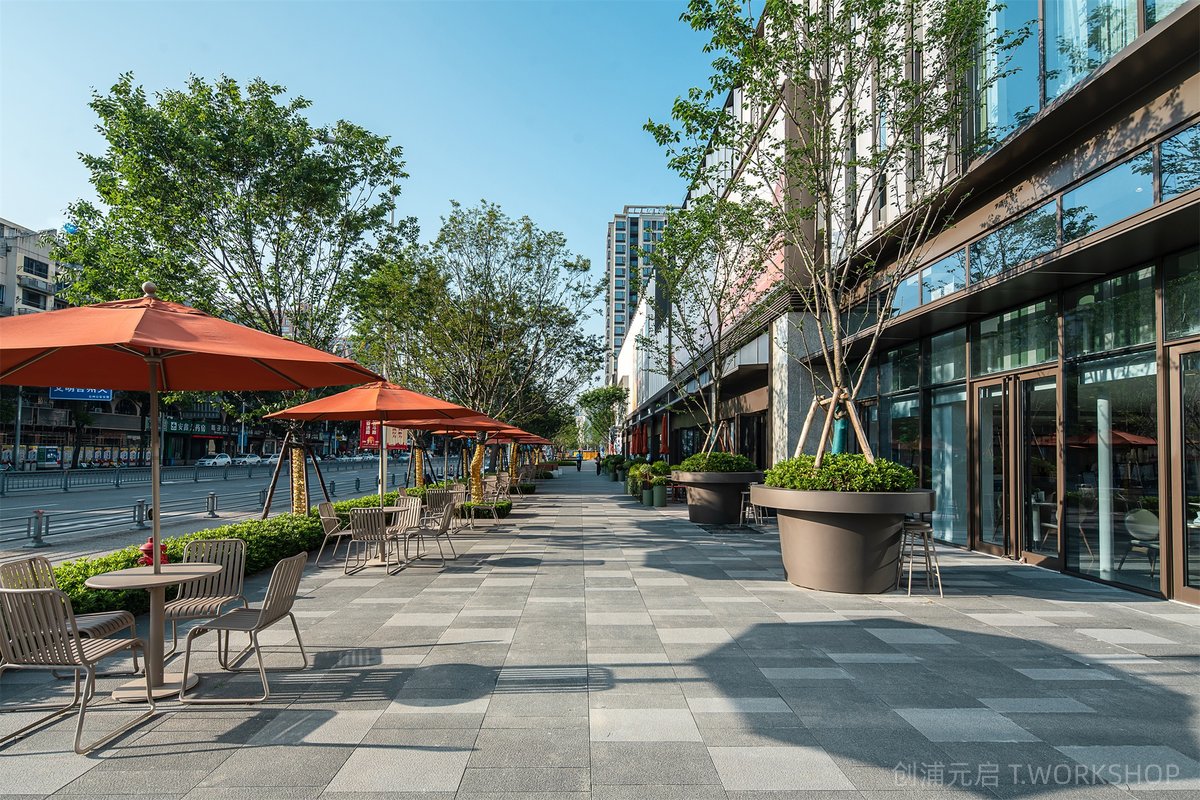 台州万科十里观邸社区商业景观设计-23-创浦元启