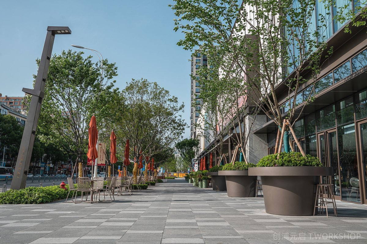 台州万科十里观邸社区商业景观设计-37-创浦元启