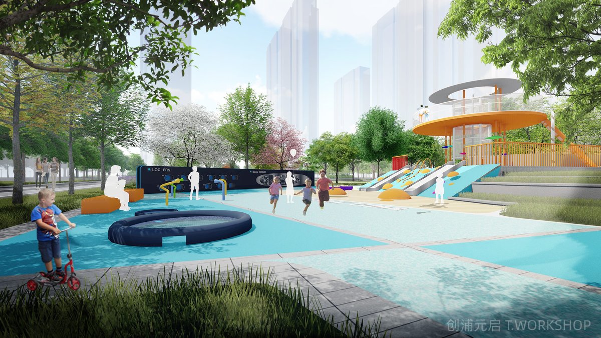周口某住宅展示区景观景观设计-8-创浦元启
