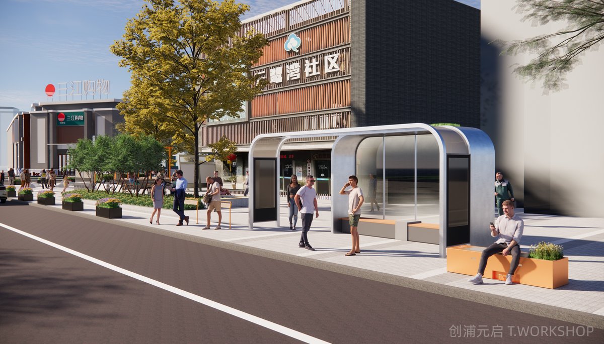 宁波江北云鹭湾设计智慧景观改造项目景观设计-创浦元启